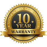 10 Year Caulking Warranty 10 Years Caulking Warranty Badge